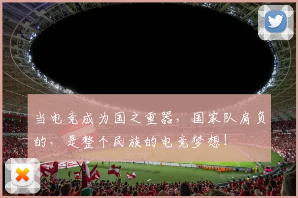 当电竞成为国之重器，国家队肩负的，是整个民族的电竞梦想！